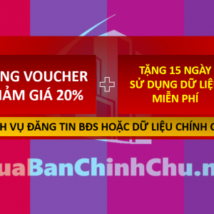 Đăng tin quảng cáo bất động sản - Gói VIP1 - Dành cho các sản phẩm Chính Chủ & Độc Quyền phân phối
