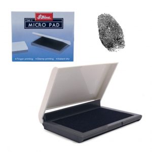 Hộp Dấu Lăn Tay Shiny- SM1 - Hình Chữ Nhật MicroPad