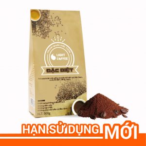 Cà phê bột Robusta đặc biệt, vị đậm, đắng mạnh hậu ngọt - 500gr